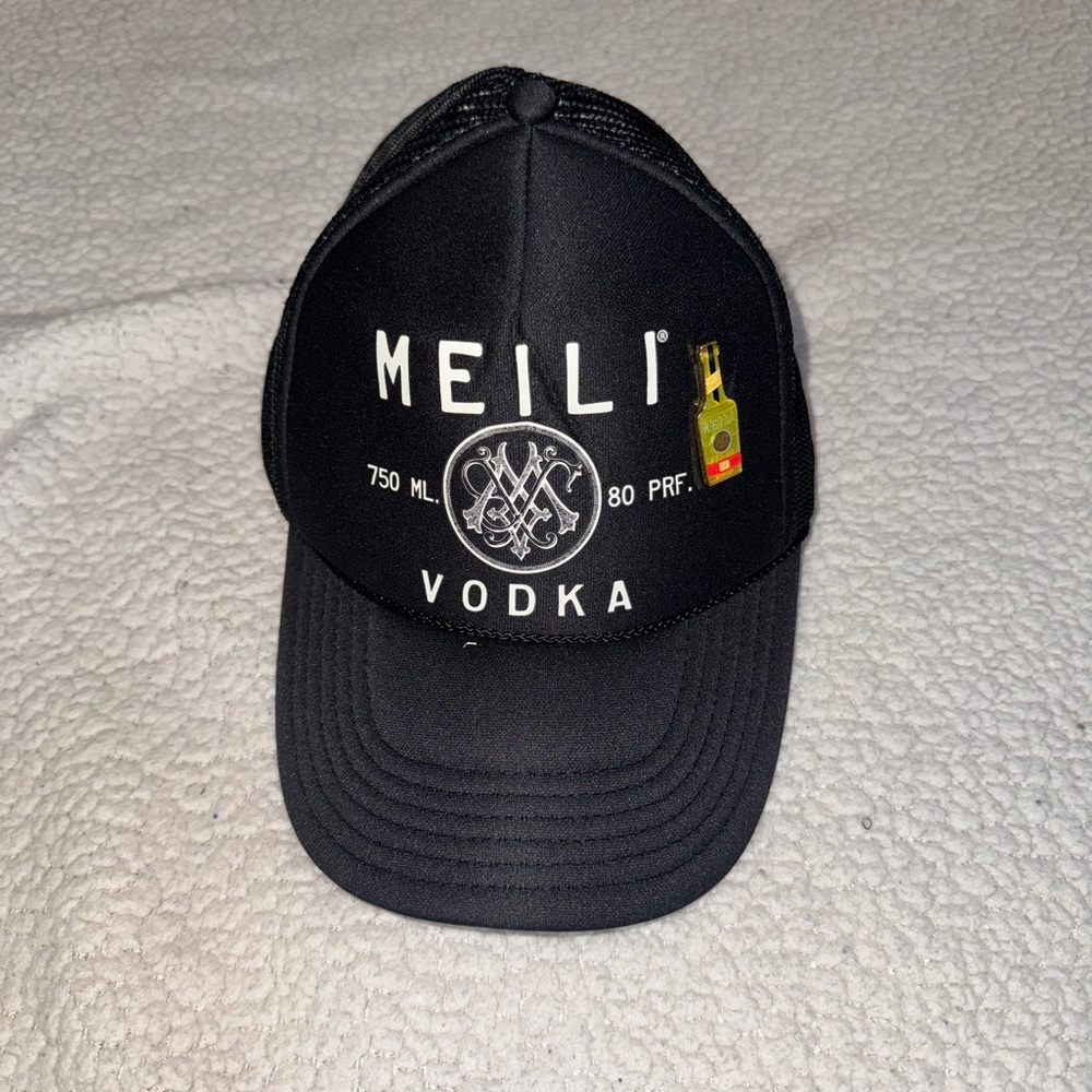 Meili Vodka Black Trucker Hat
